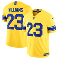 Men's Los Angeles Rams Kyren Williams Classic Sol Vapor F.U.S.E. Stitched Limited Jersey