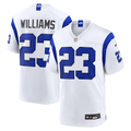 Men's Los Angeles Rams Kyren Williams Fearsome White Game Jersey
