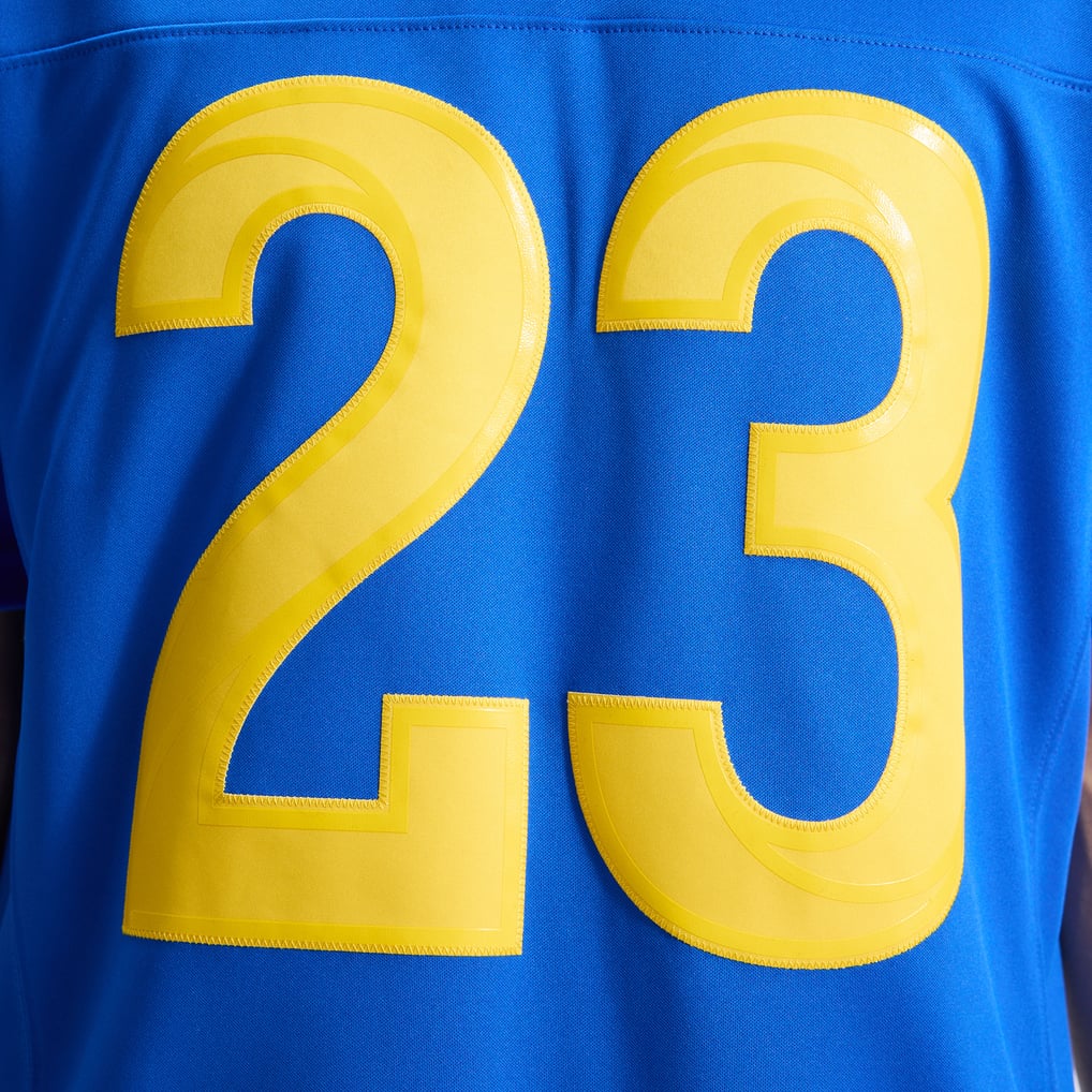 Men's Los Angeles Rams Kyren Williams Royal Team Vapor F.U.S.E. Stitched Limited Jersey