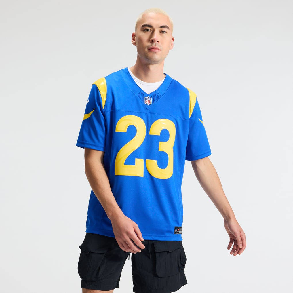 Men's Los Angeles Rams Kyren Williams Royal Team Vapor F.U.S.E. Stitched Limited Jersey