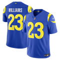 Men's Los Angeles Rams Kyren Williams Royal Team Vapor F.U.S.E. Stitched Limited Jersey