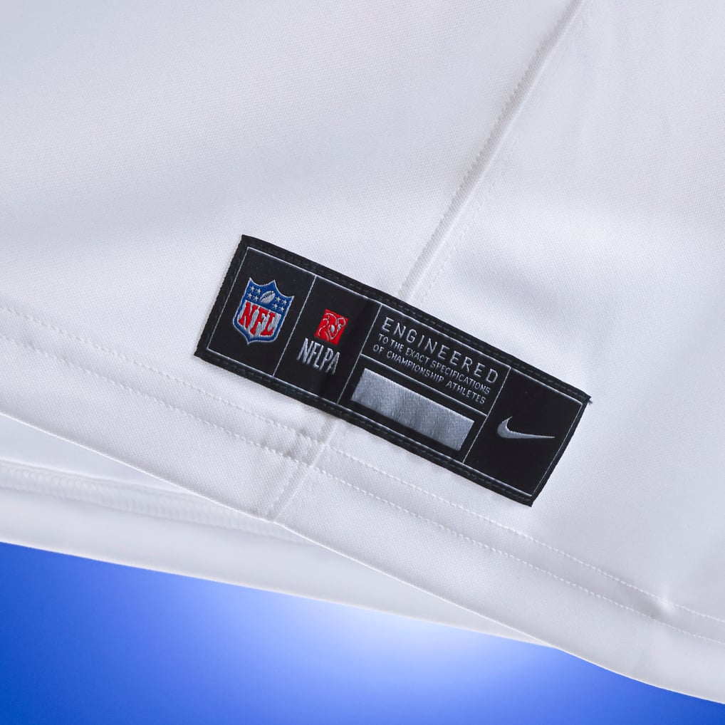 Men's Los Angeles Rams Kyren Williams White Vapor F.U.S.E. Stitched Limited Jersey