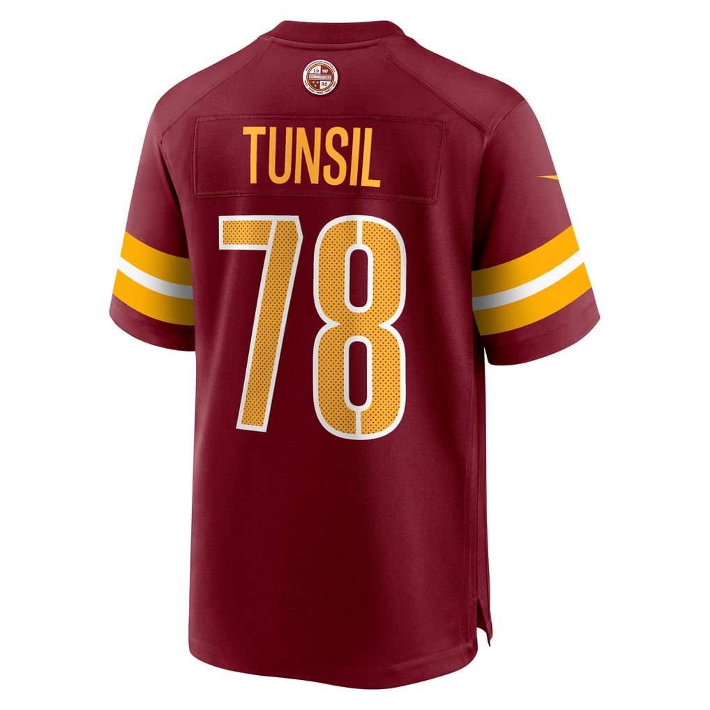 Men's Washington Commanders Laremy Tunsil Burgundy Team Game Jersey