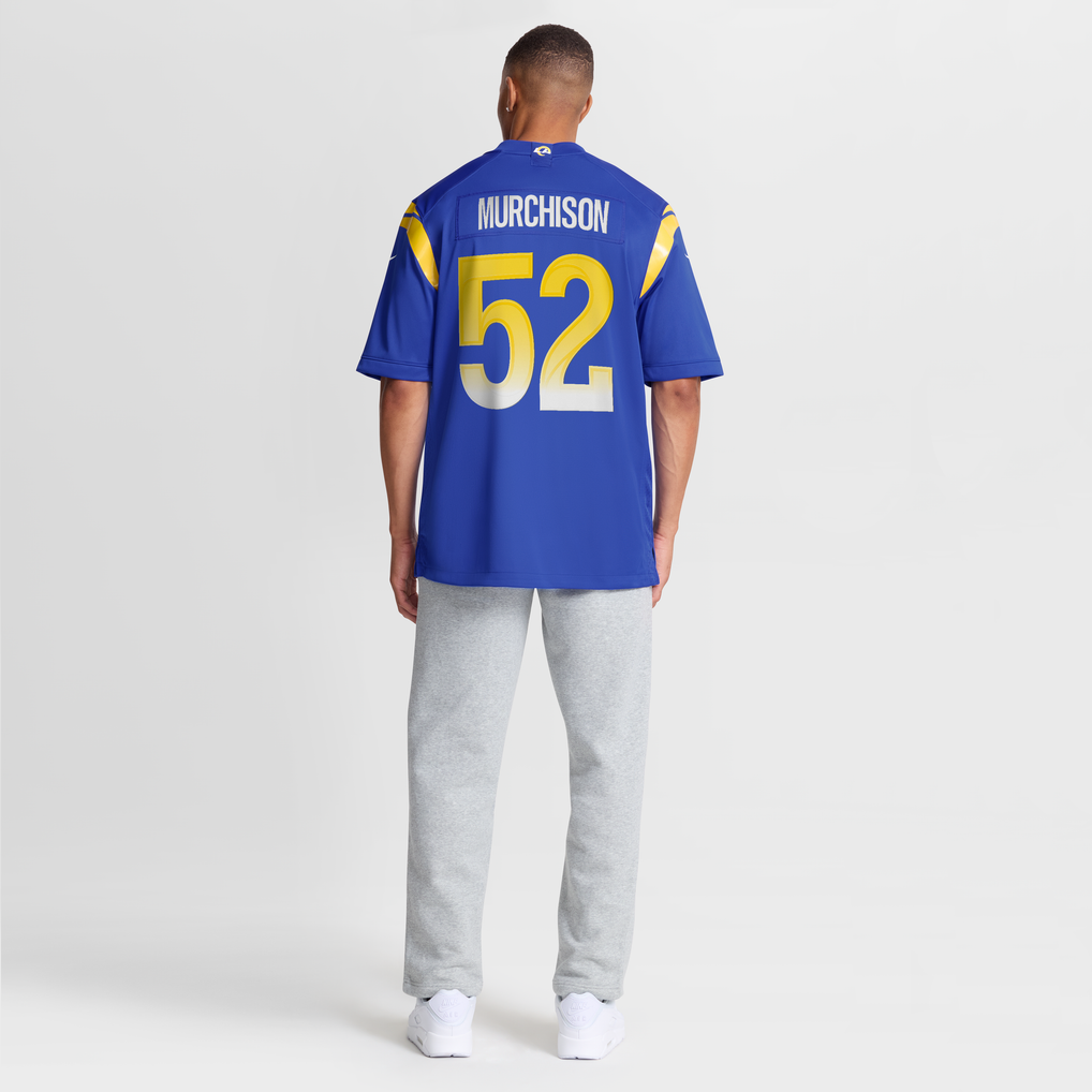 Men's Los Angeles Rams Larrell Murchison Royal Team Game Jersey
