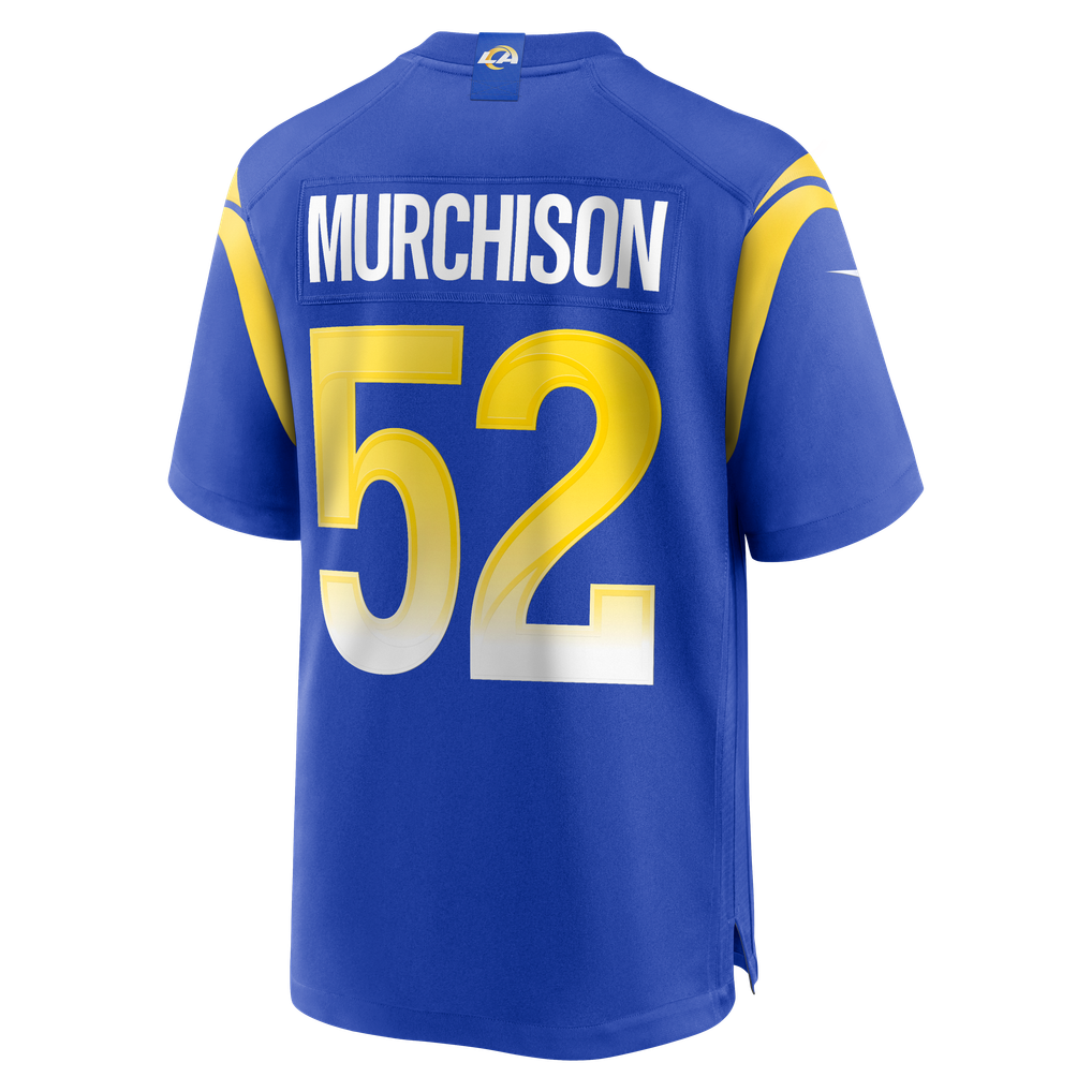 Men's Los Angeles Rams Larrell Murchison Royal Team Game Jersey
