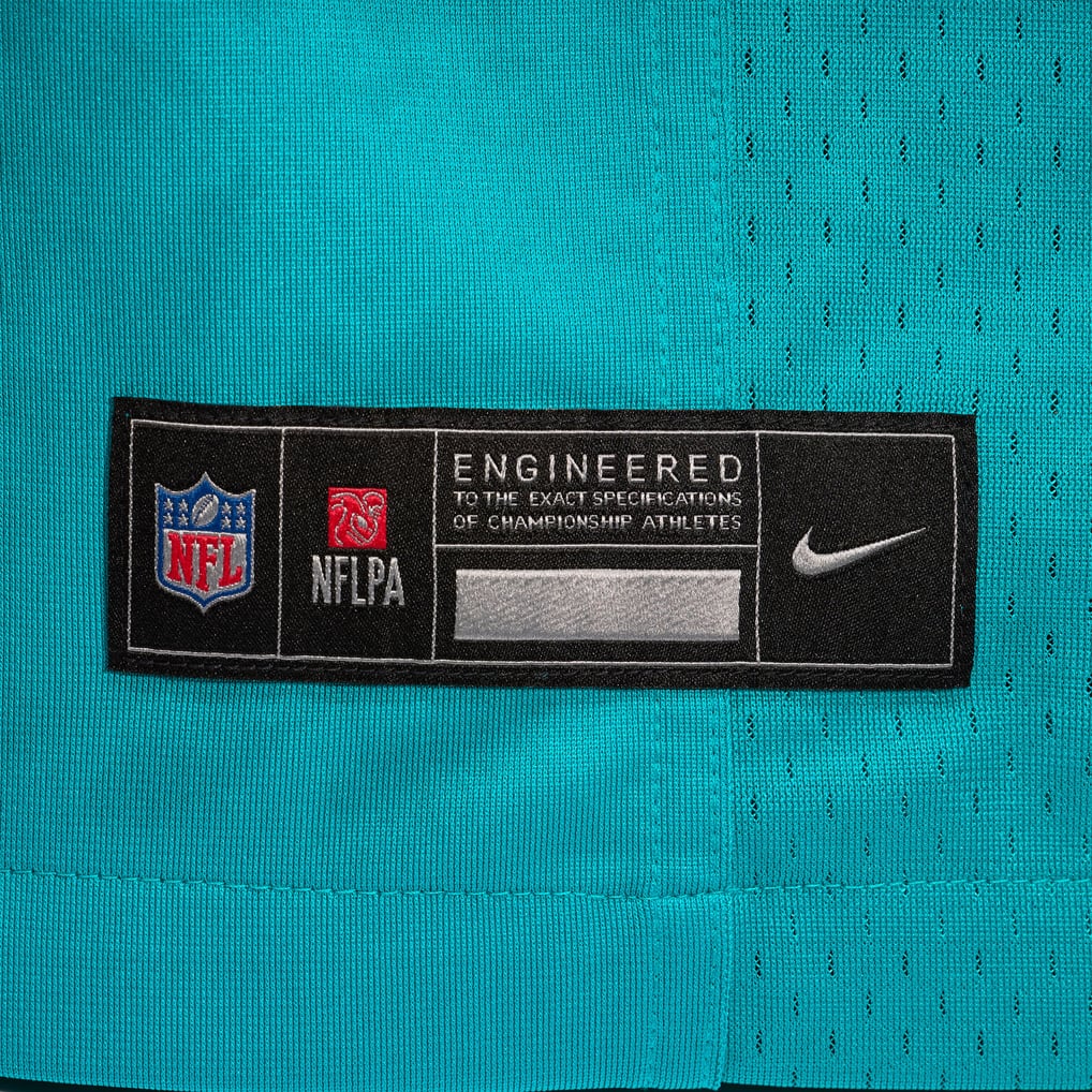 Men's Miami Dolphins Larry Csonka Aqua Retired Player Jersey