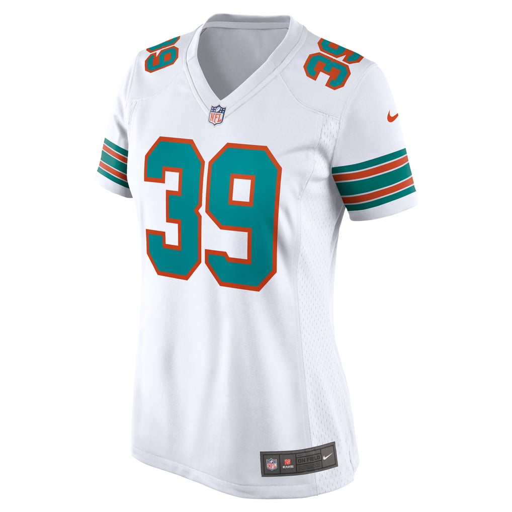 Men's Miami Dolphins Larry Csonka White Retired Player Jersey