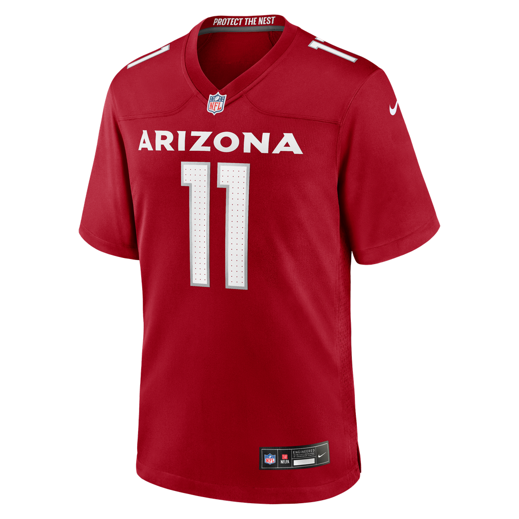 Men's Arizona Cardinals Larry Fitzgerald Cardinal Team Retired Game Jersey