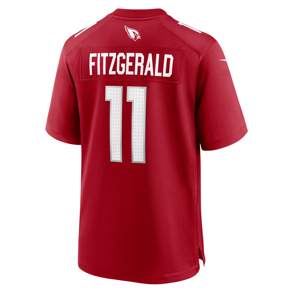 Men's Arizona Cardinals Larry Fitzgerald Cardinal Team Retired Game Jersey