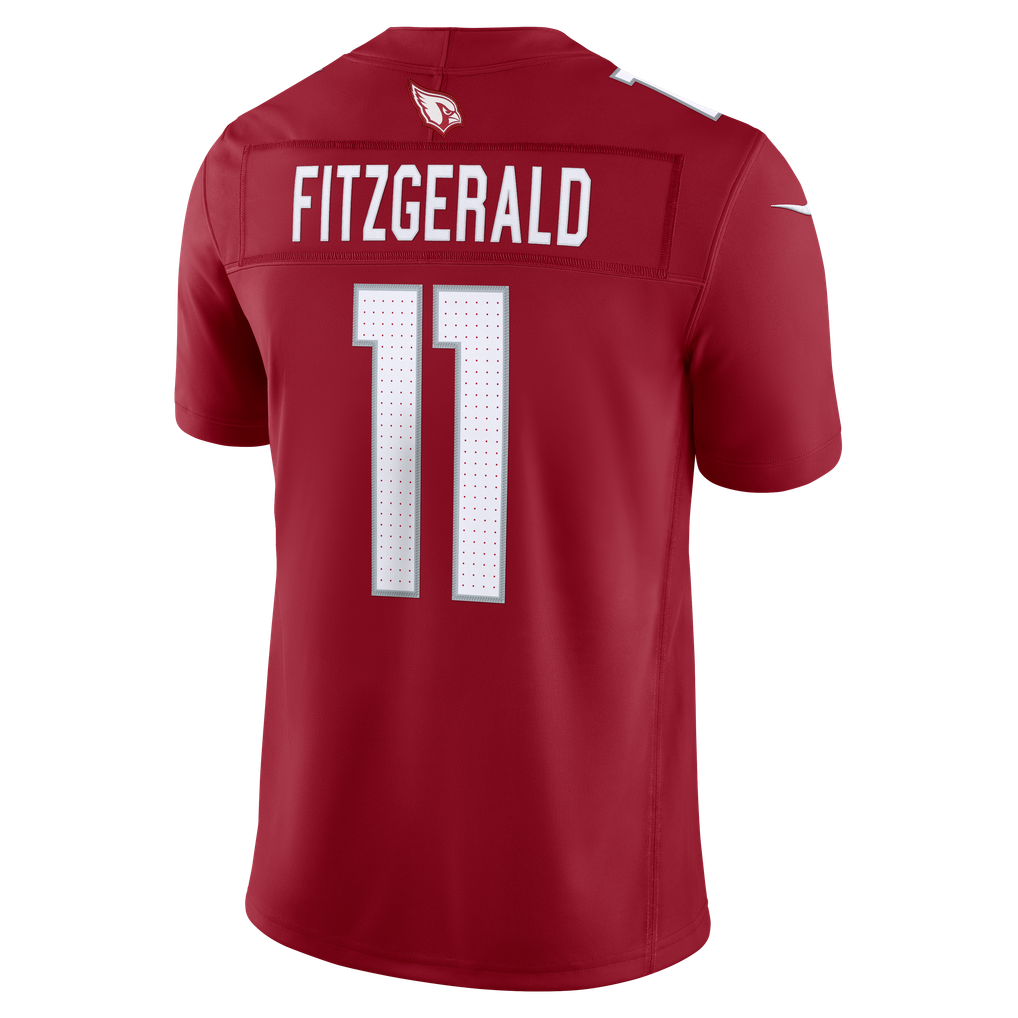 Men's Arizona Cardinals Larry Fitzgerald Cardinal Vapor F.U.S.E. Stitched Retired Limited Jersey