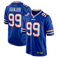 Men's Buffalo Bills Larry Ogunjobi Royal Team Game Jersey