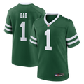 Men's New York Jets Legacy Green #1 Dad Game Jersey