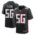 Men's Atlanta Falcons Leonard Floyd Black Team Game Jersey