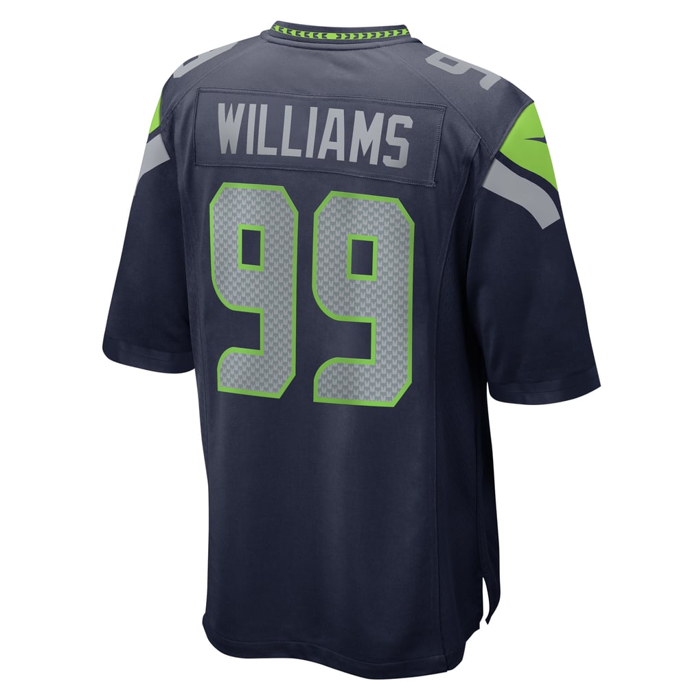 Men's Seattle Seahawks Leonard Williams College Navy Game Jersey