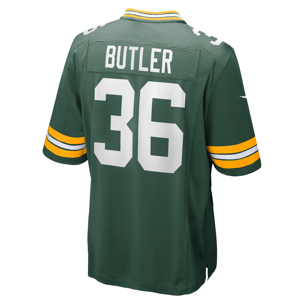 Men's Green Bay Packers LeRoy Butler Green Retired Player Game Jersey