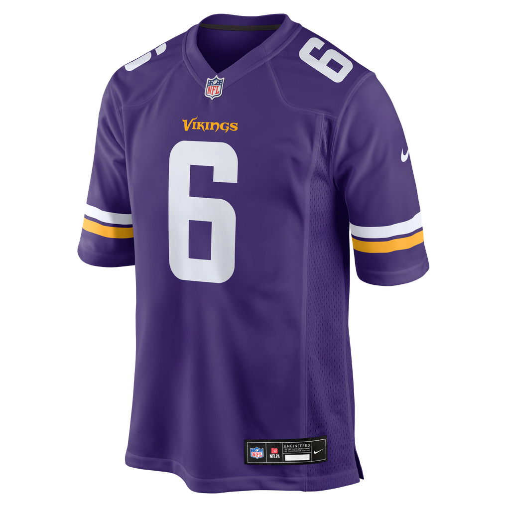 Men's Minnesota Vikings Lewis Cine Purple Game Player Jersey