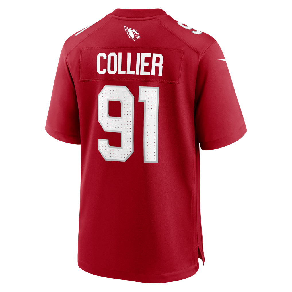 Men's Arizona Cardinals L.J. Collier Cardinal Team Game Jersey