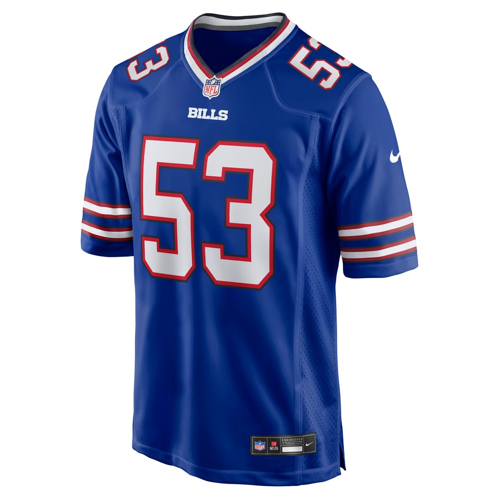 Men's Buffalo Bills Lloyd Cushenberry III Royal Team Game Jersey