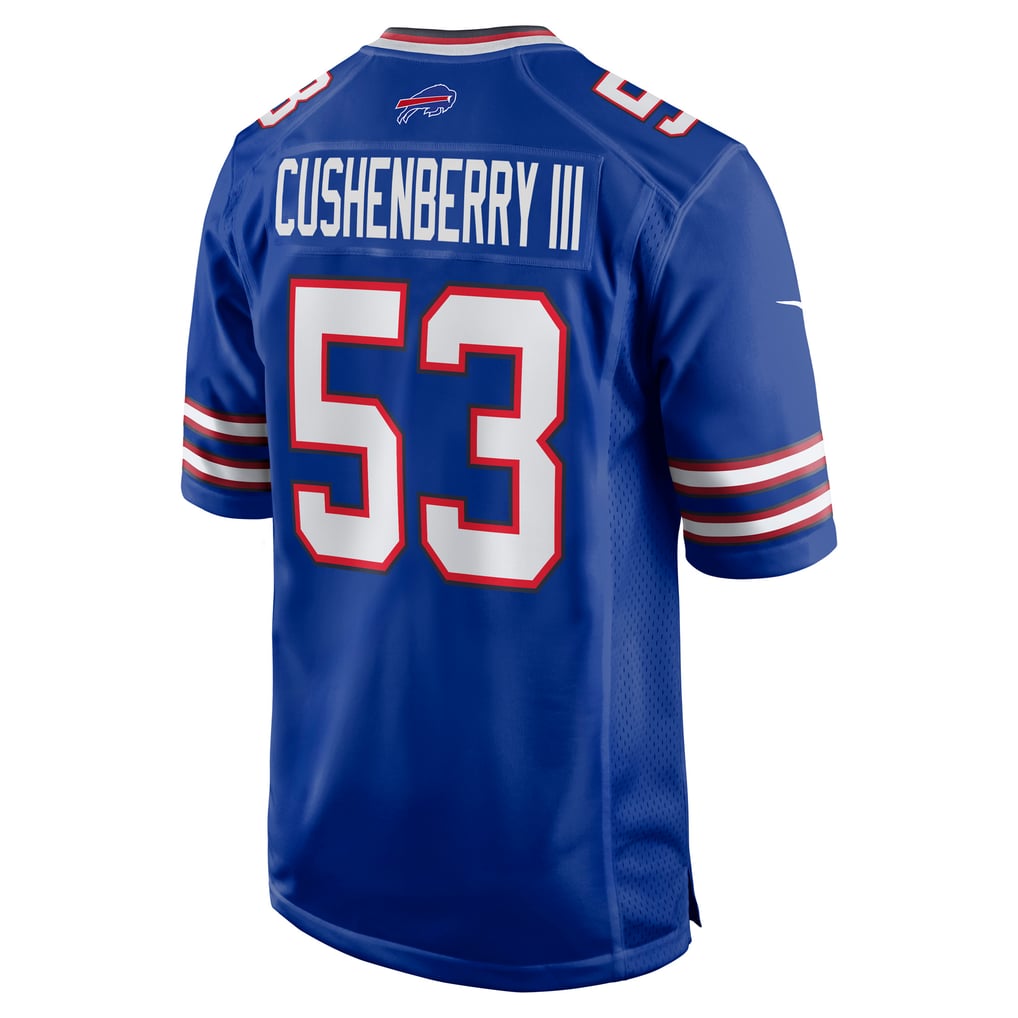Men's Buffalo Bills Lloyd Cushenberry III Royal Team Game Jersey