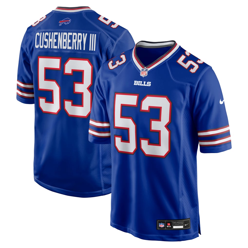 Men's Buffalo Bills Lloyd Cushenberry III Royal Team Game Jersey