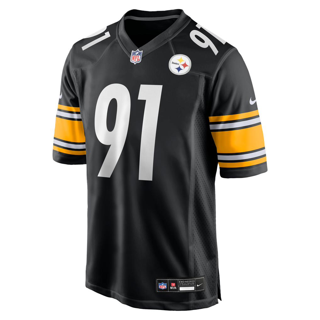 Men's Pittsburgh Steelers Logan Lee Black Game Jersey