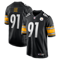 Men's Pittsburgh Steelers Logan Lee Black Game Jersey