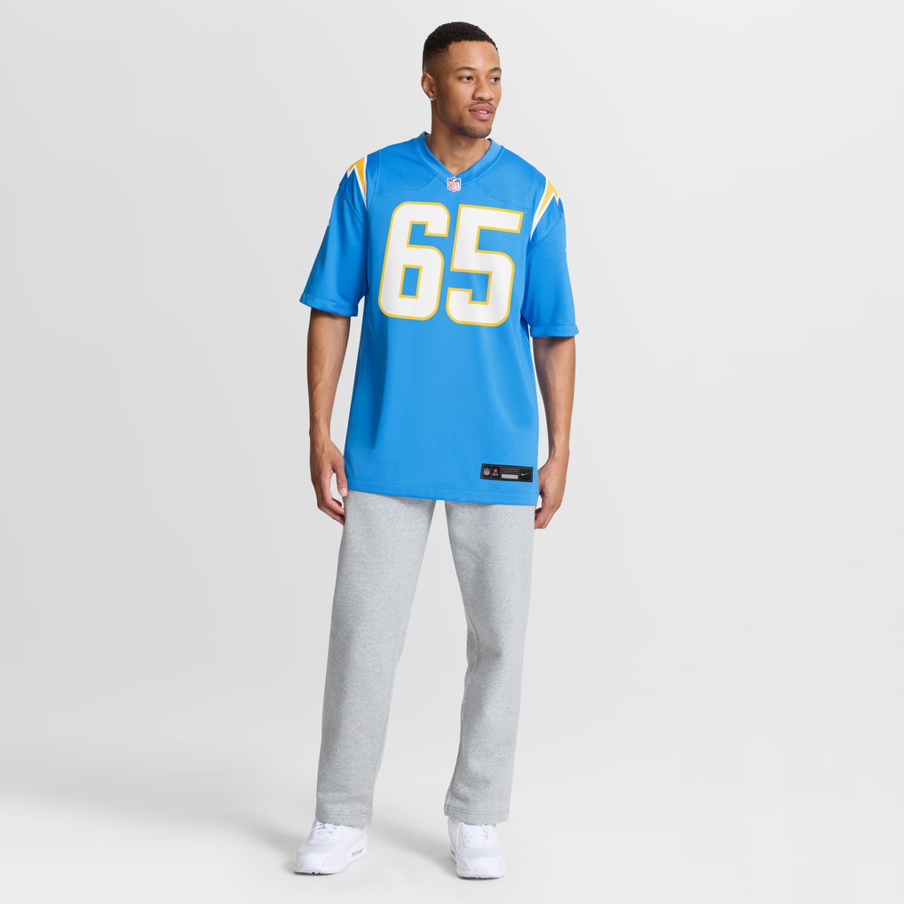 Men's Los Angeles Chargers Logan Taylor Powder Blue Team Game Jersey