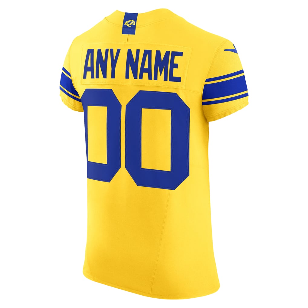 Men's Los Angeles Rams Classic Sol Vapor F.U.S.E. Elite Custom Jersey