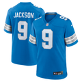 Men's Detroit Lions Lucky Jackson Blue Team Game Jersey