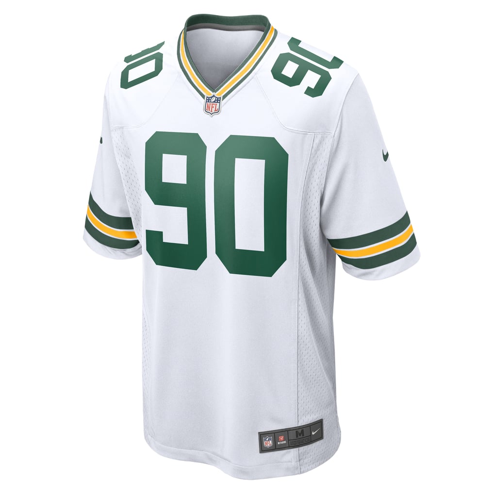 Men's Green Bay Packers Lukas Van Ness White Game Jersey