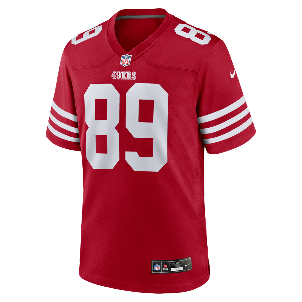 Men's San Francisco 49ers Luke Farrell Scarlet Team Game Jersey