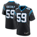 Men's Carolina Panthers Luke Kuechly Black Team Game Jersey