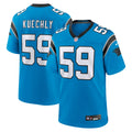 Men's Carolina Panthers Luke Kuechly Blue Retired Player Alternate Game Jersey