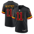 Men's Washington Commanders Luke McCaffrey Black Hail Raiser Alternate Game Jersey