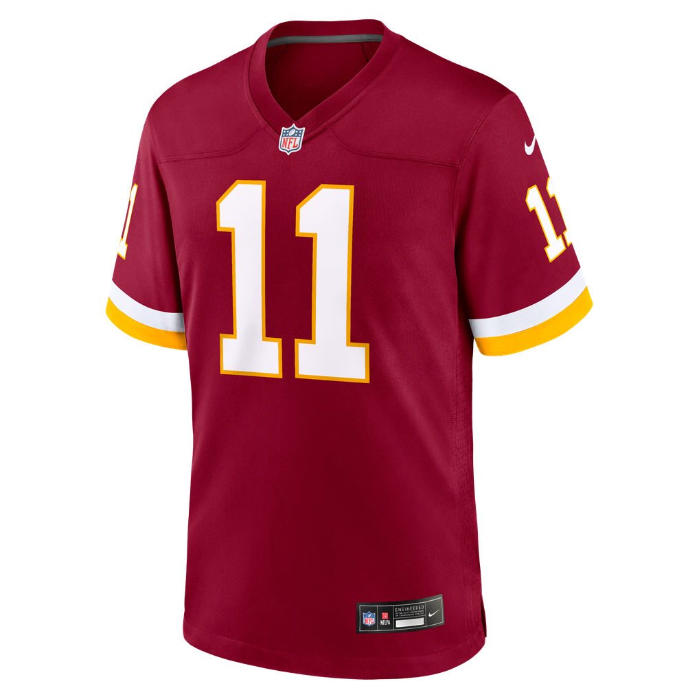 Men's Washington Commanders Luke McCaffrey Burgundy Game Jersey