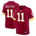 Men's Washington Commanders Luke McCaffrey Burgundy Game Jersey