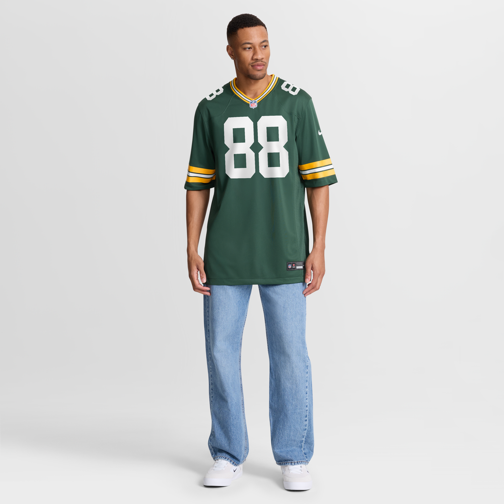 Men's Green Bay Packers Luke Musgrave Green Game Jersey