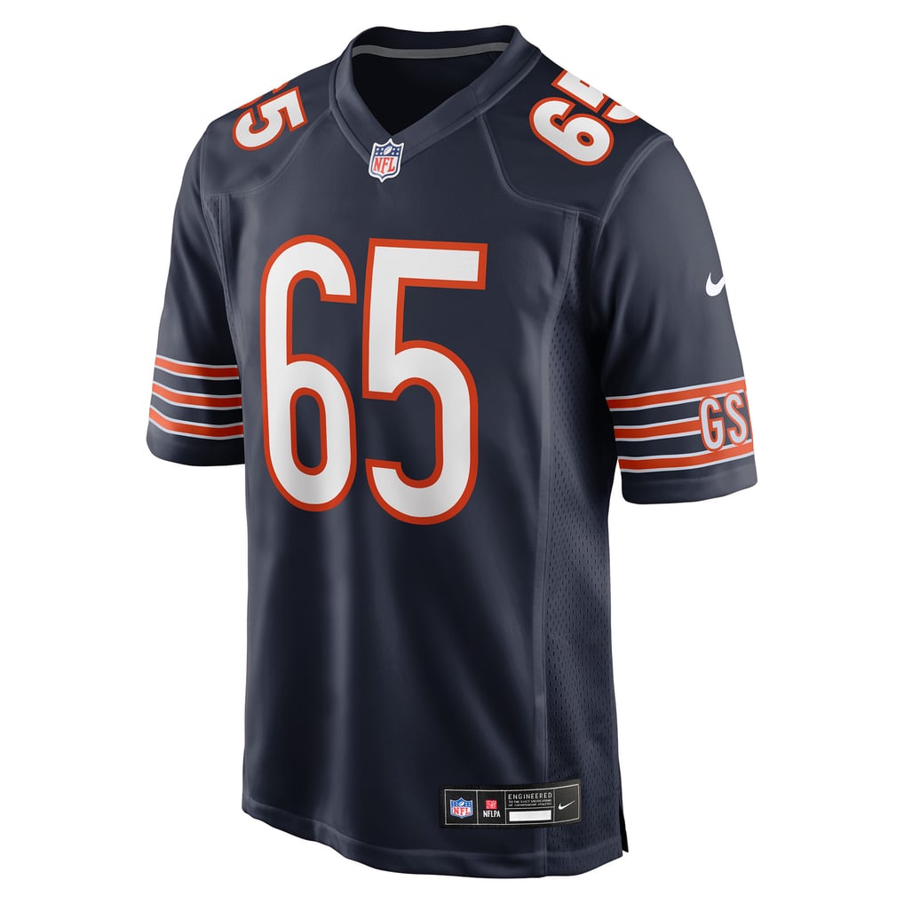 Men's Chicago Bears Luke Newman Navy Team Game Jersey