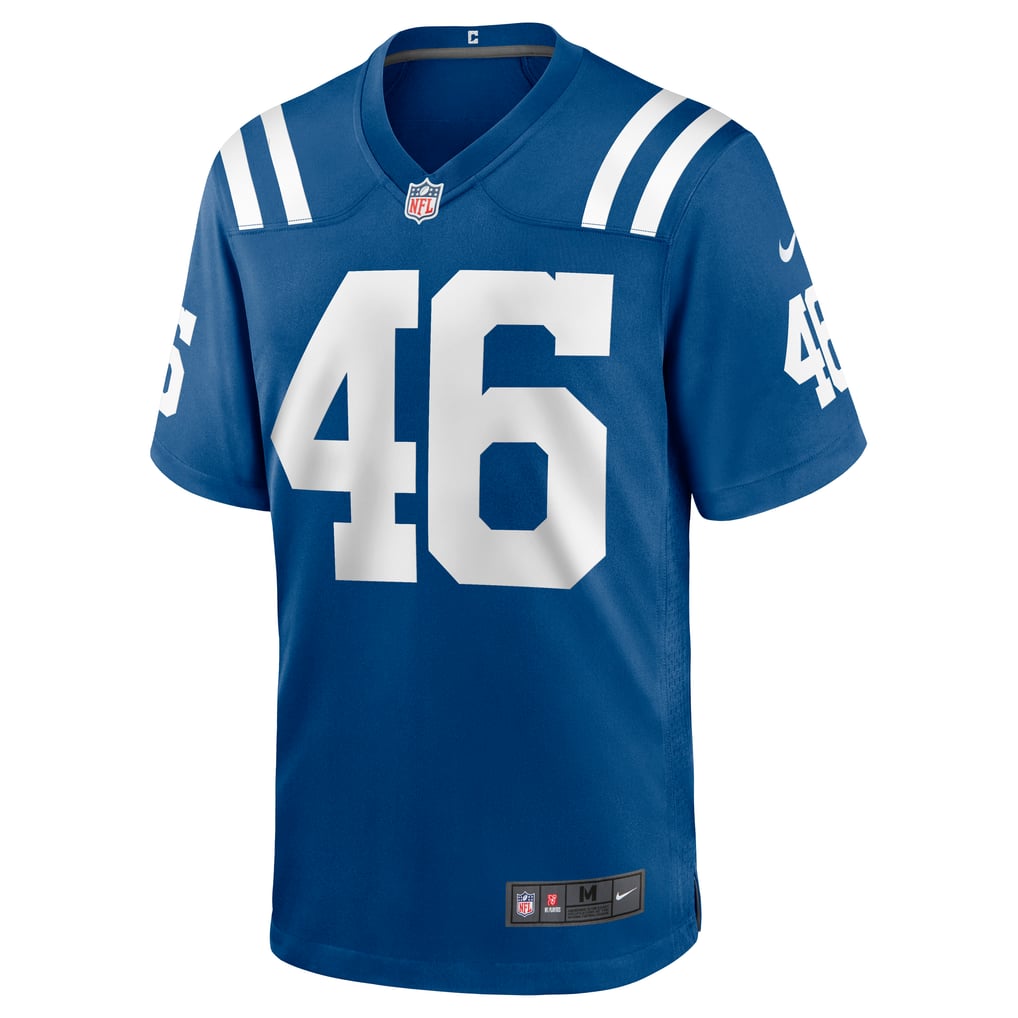 Men's Indianapolis Colts Luke Rhodes Royal Game Jersey