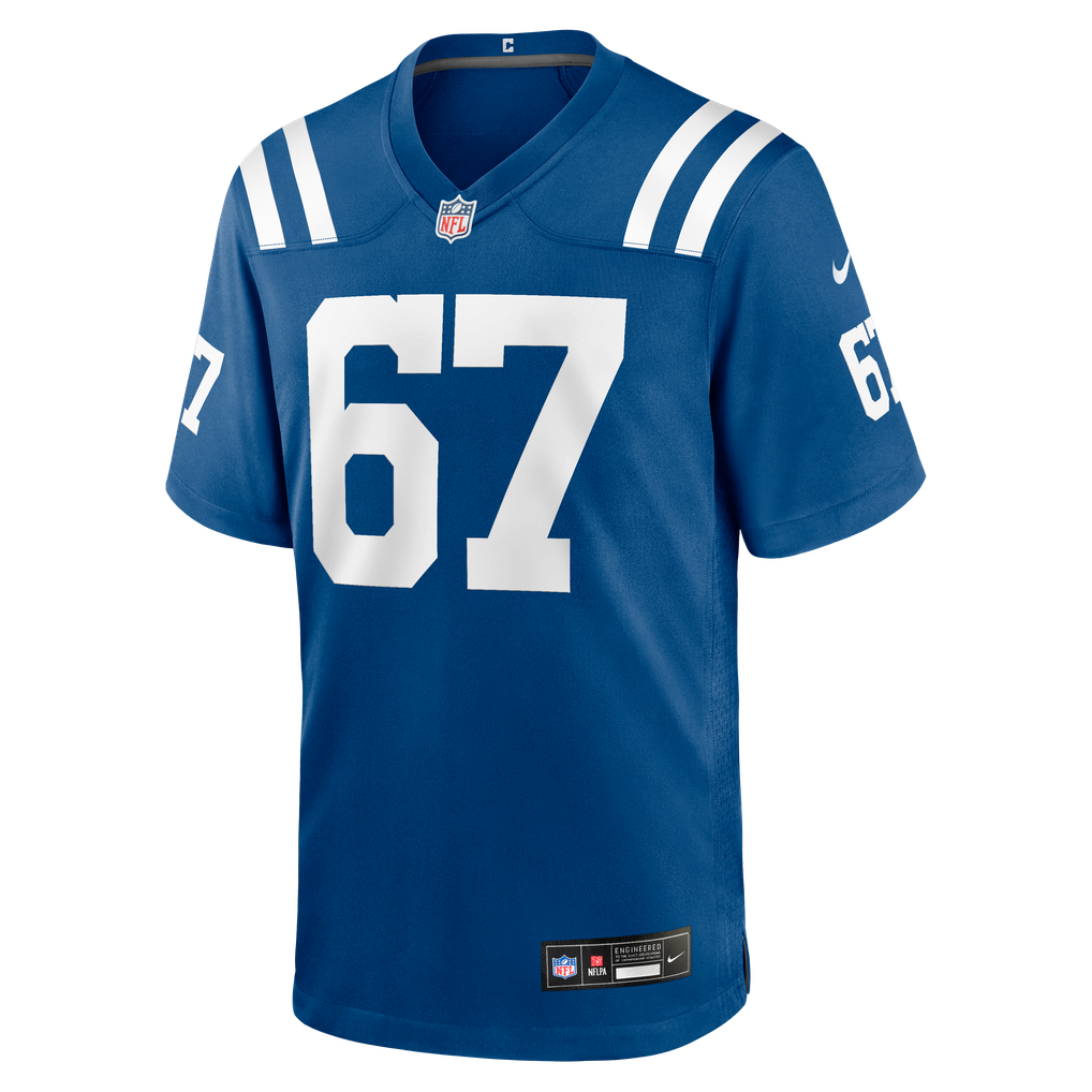 Men's Indianapolis Colts Luke Tenuta Royal Team Game Jersey