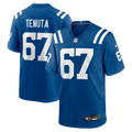 Men's Indianapolis Colts Luke Tenuta Royal Team Game Jersey