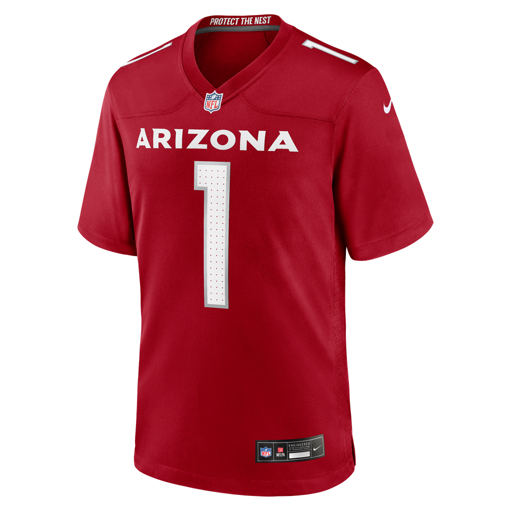 Men's Arizona Cardinals Mack Wilson Cardinal Team Game Jersey