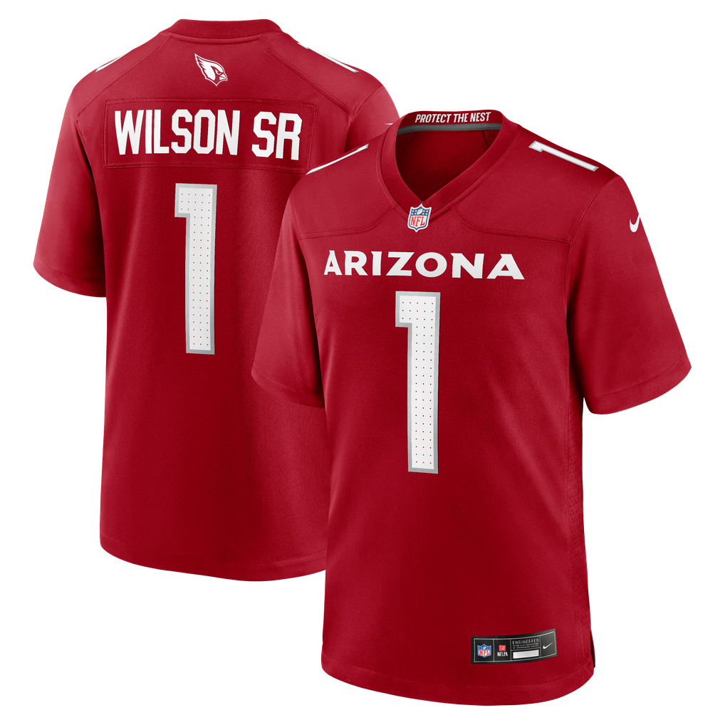 Men's Arizona Cardinals Mack Wilson Cardinal Team Game Jersey