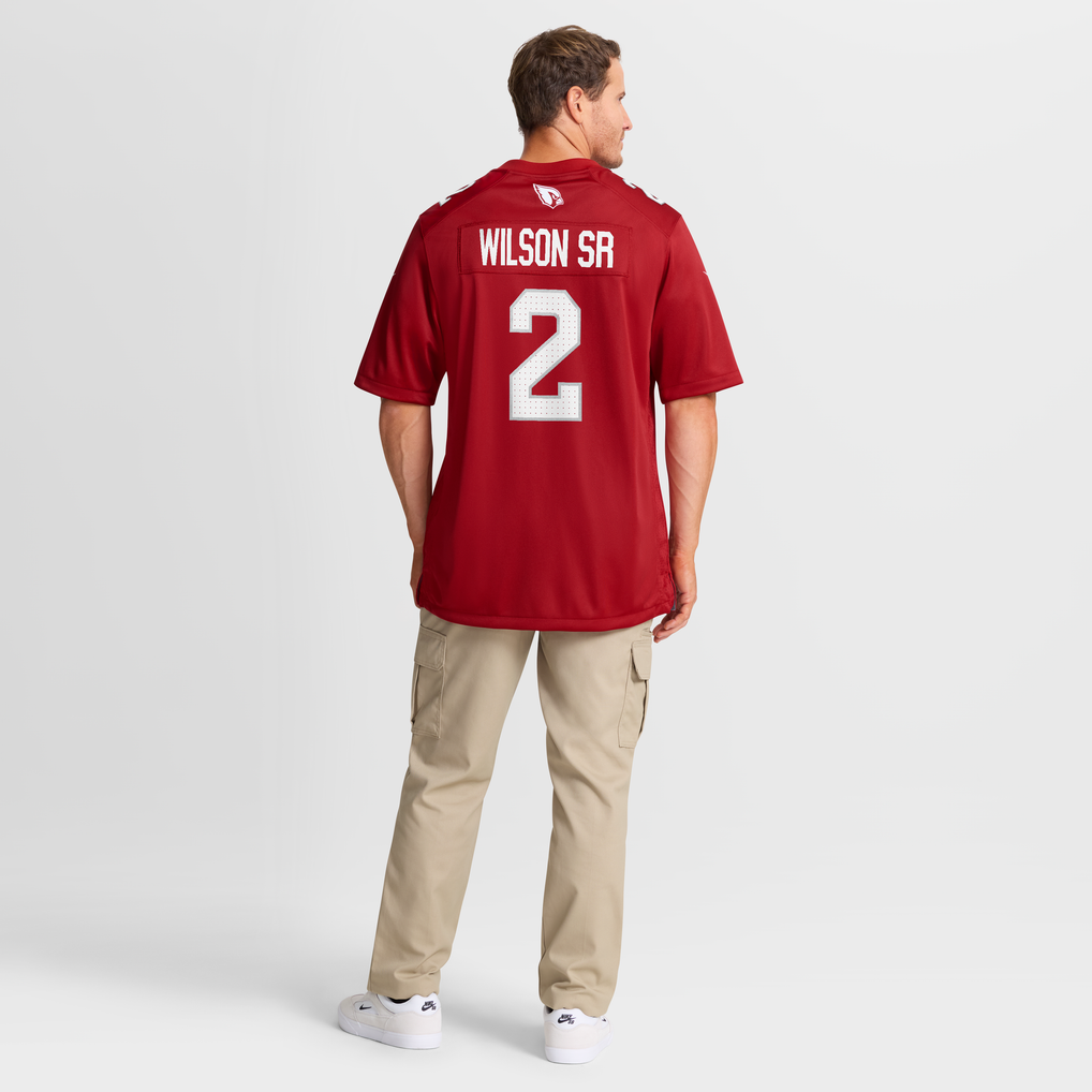 Men's Arizona Cardinals Mack Wilson Sr. Cardinal Team Game Jersey