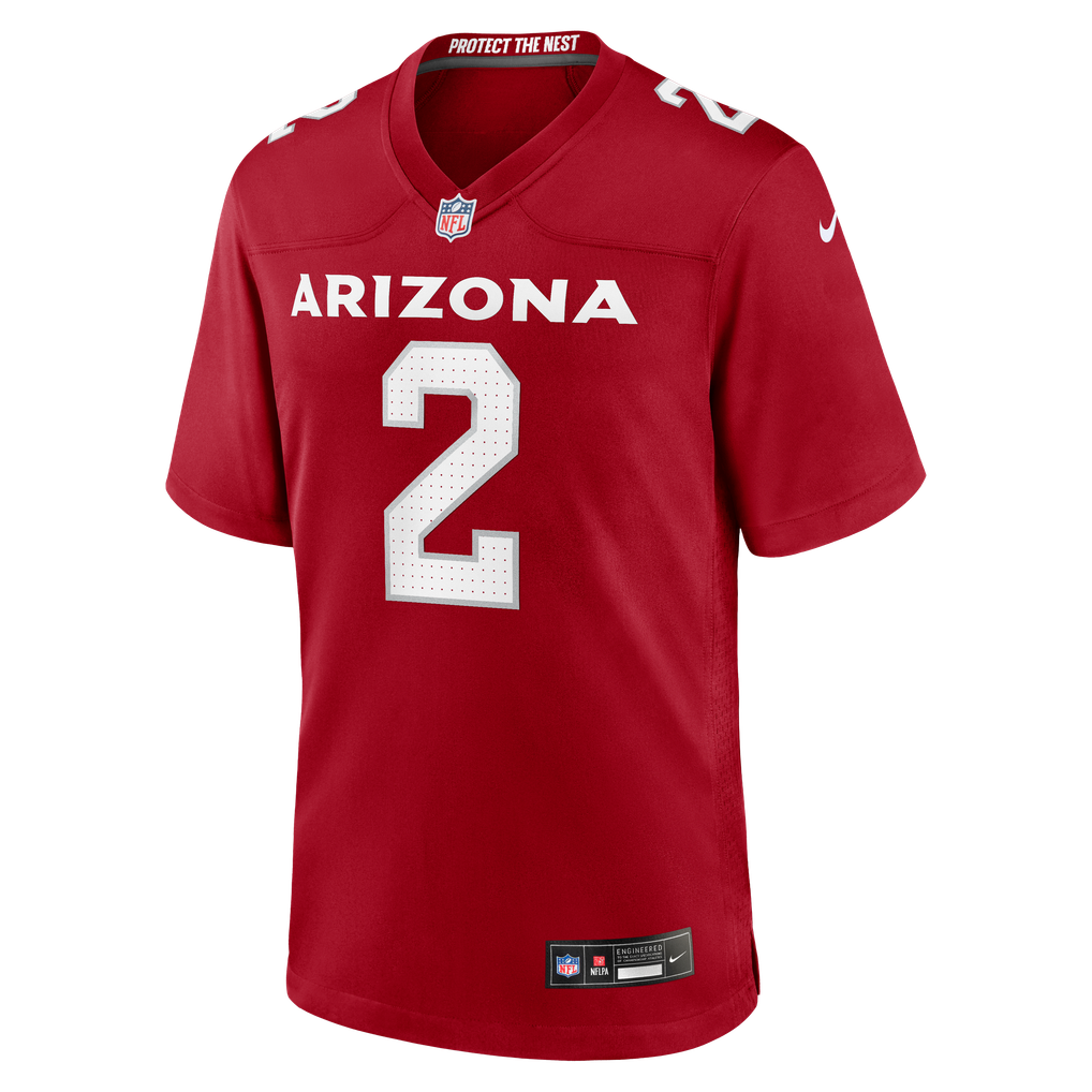 Men's Arizona Cardinals Mack Wilson Sr. Cardinal Team Game Jersey