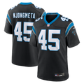 Men's Carolina Panthers Maema Njongmeta Black Game Jersey