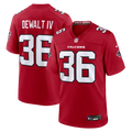 Men's Atlanta Falcons Malcolm DeWalt IV Red Team Game Jersey