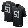 Men's Las Vegas Raiders Malcolm Koonce Black Game Jersey