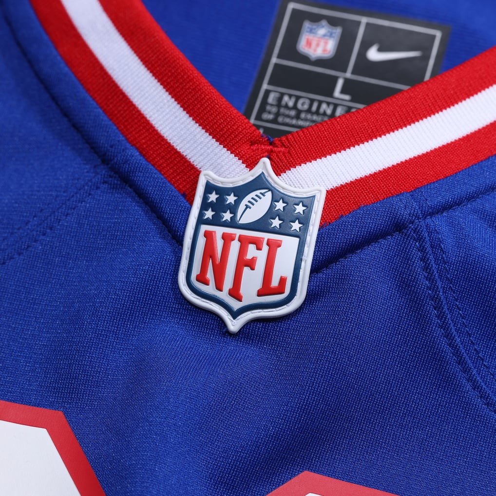 Men's New York Giants Malik Nabers Royal Game Player Jersey