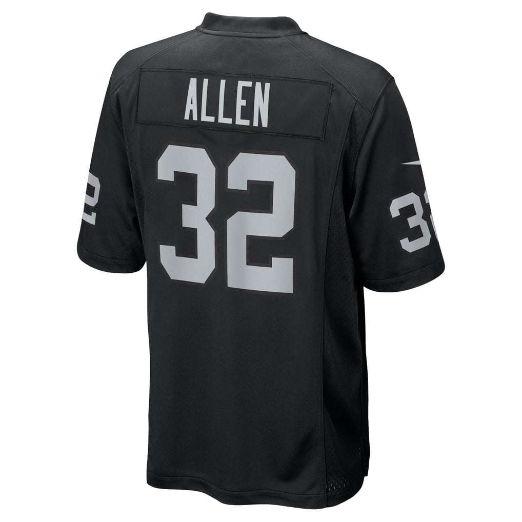 Men's Las Vegas Raiders Marcus Allen Black Game Retired Player Jersey